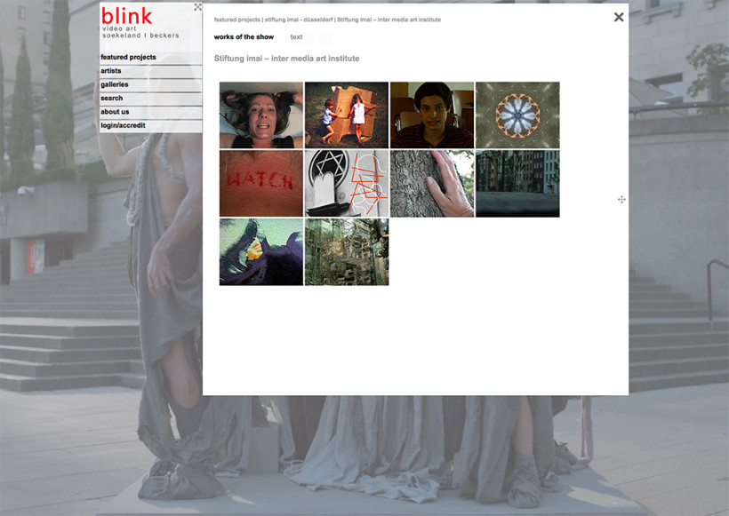 Screenshot www.blinkvideo.de 02/2016